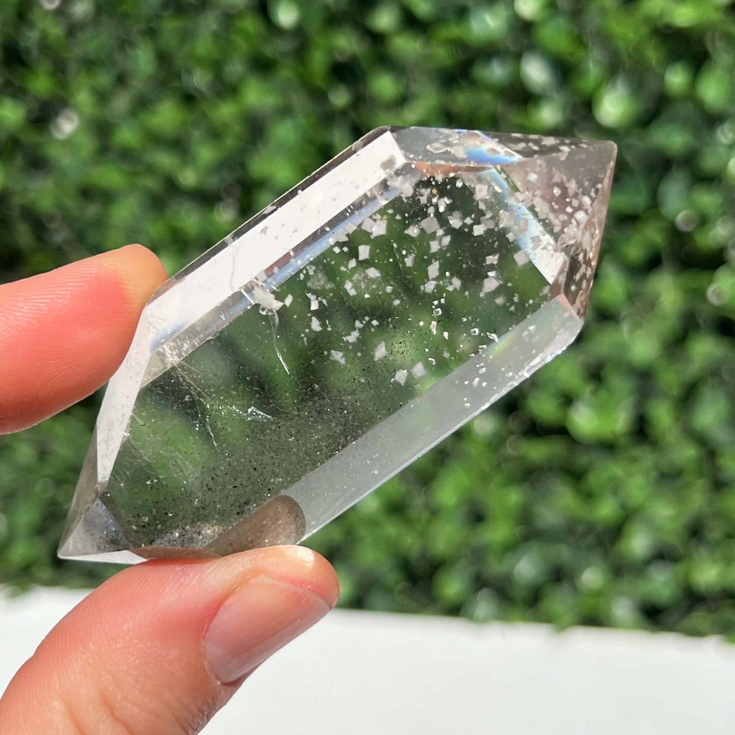 Included Clear Quartz DT