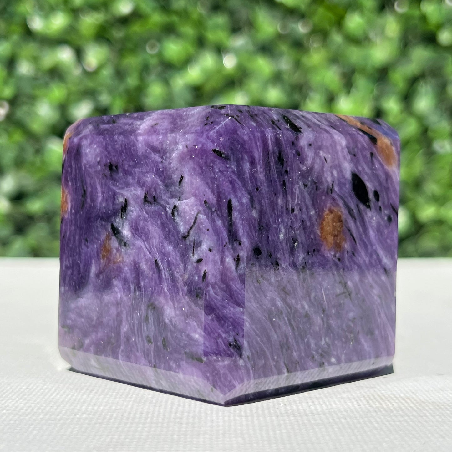 Charoite Cube