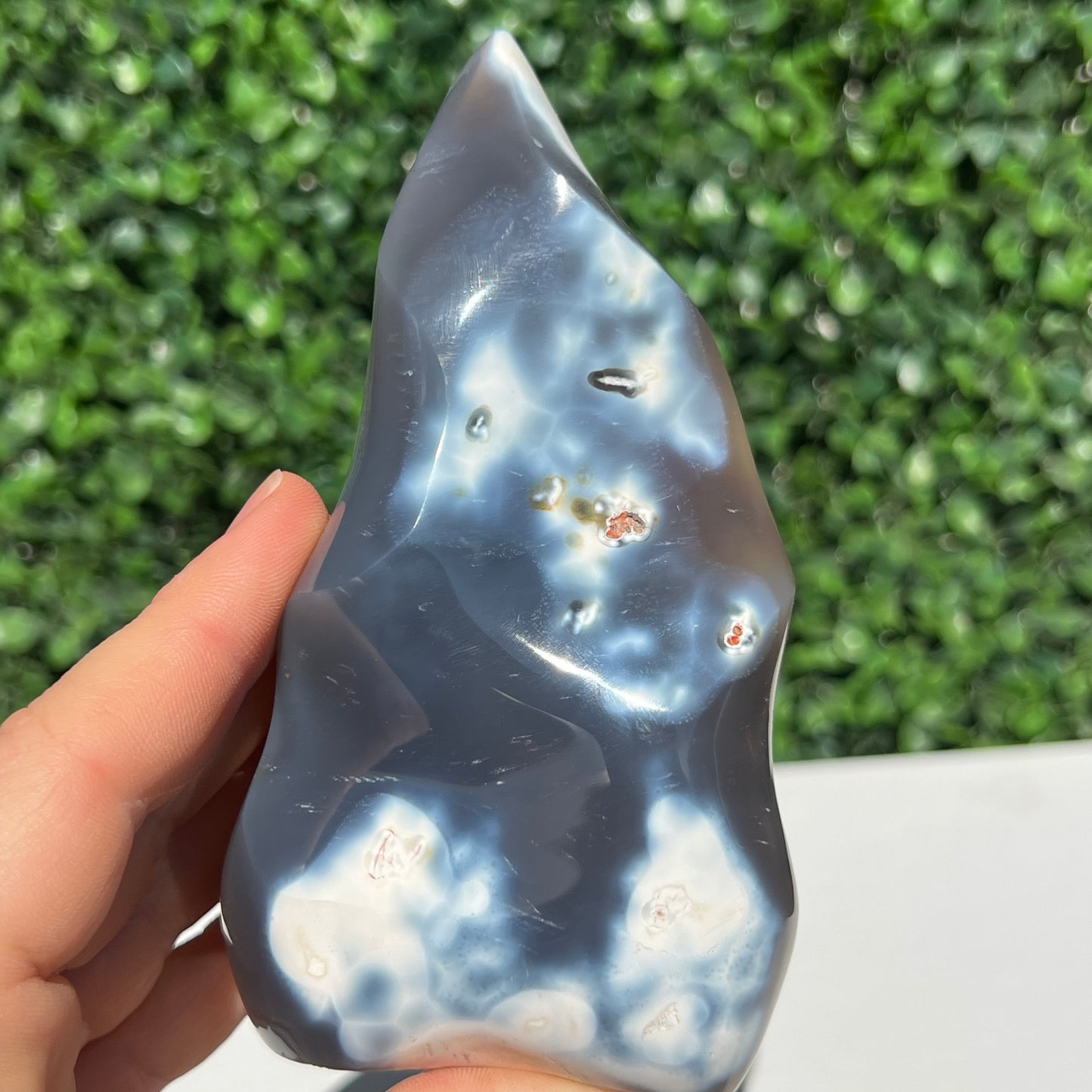 Orca Agate Flame