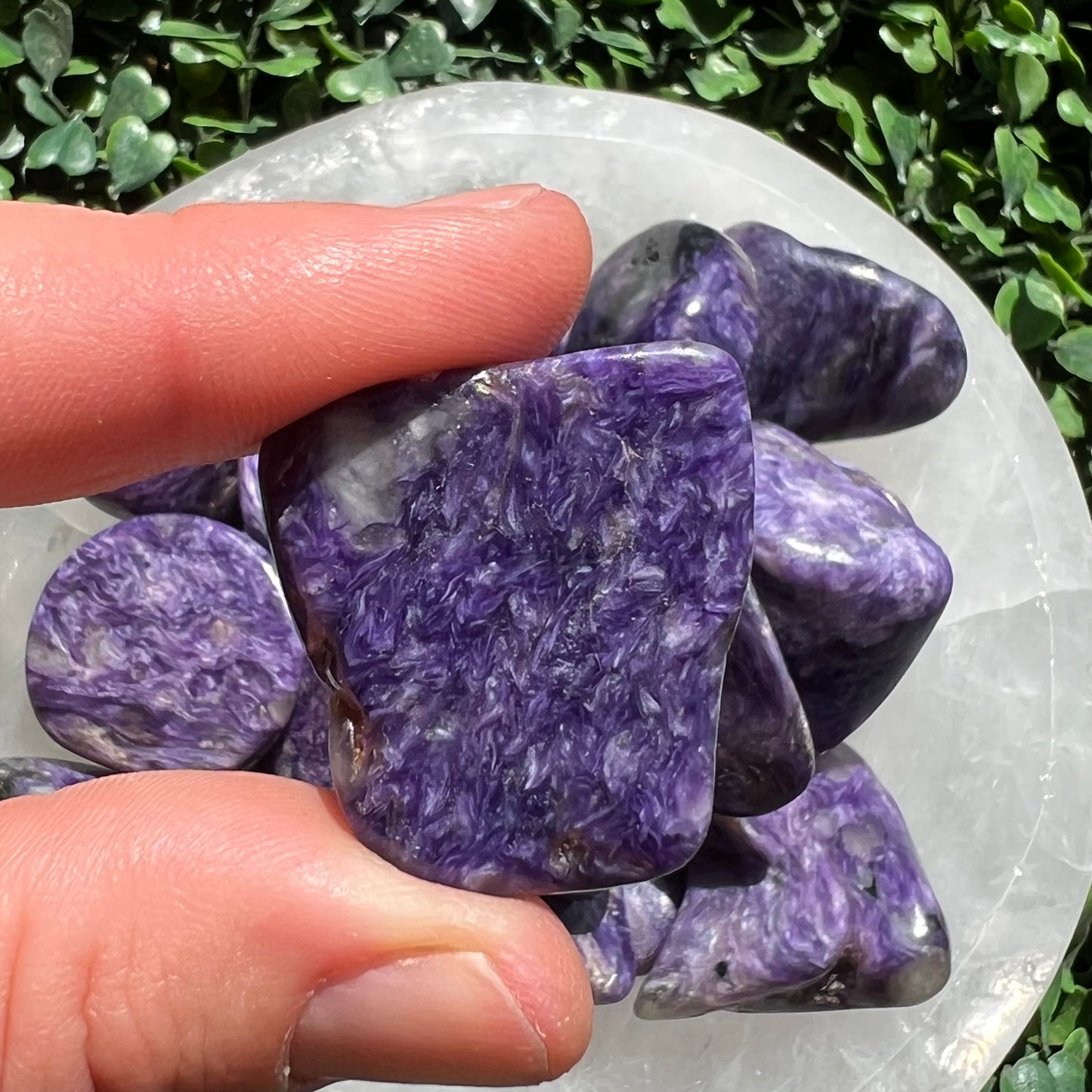 Charoite Tumbles
