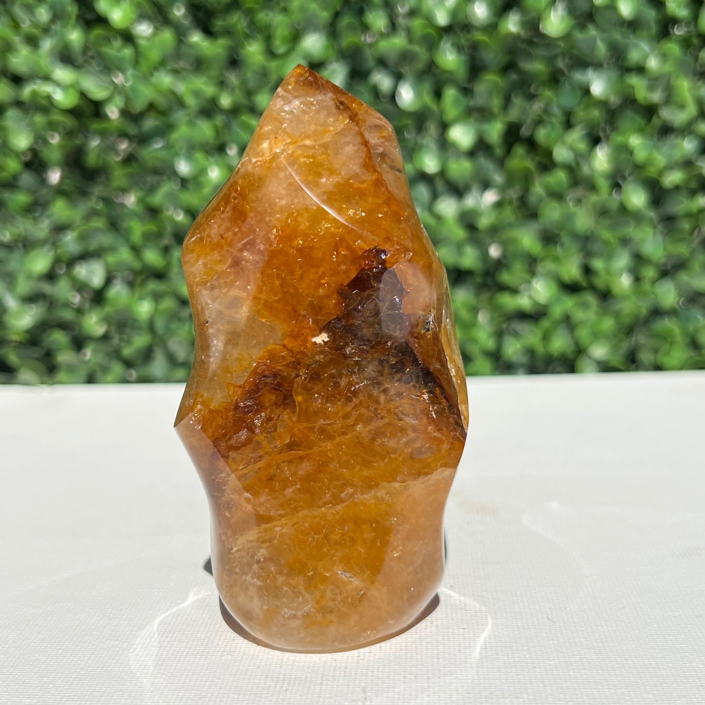 Golden Healer Quartz Flame