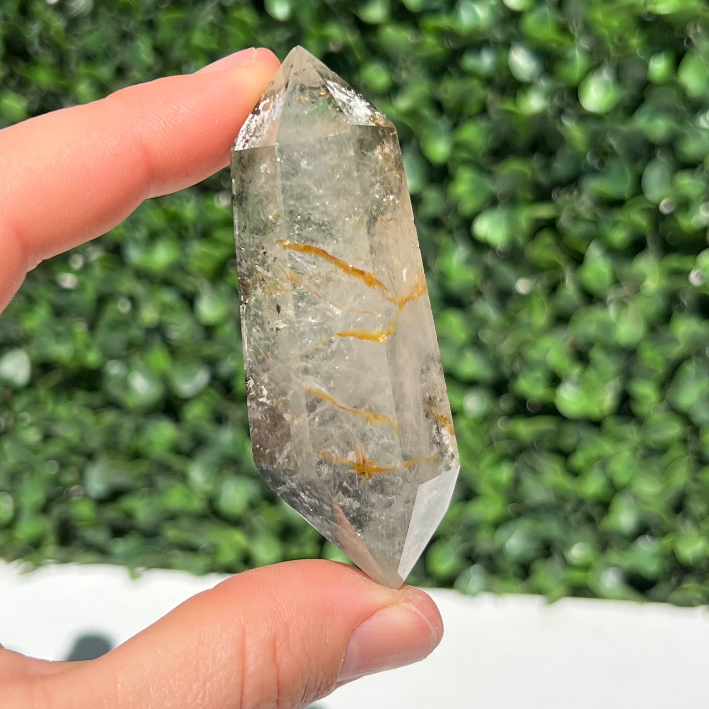 Included Clear Quartz DT