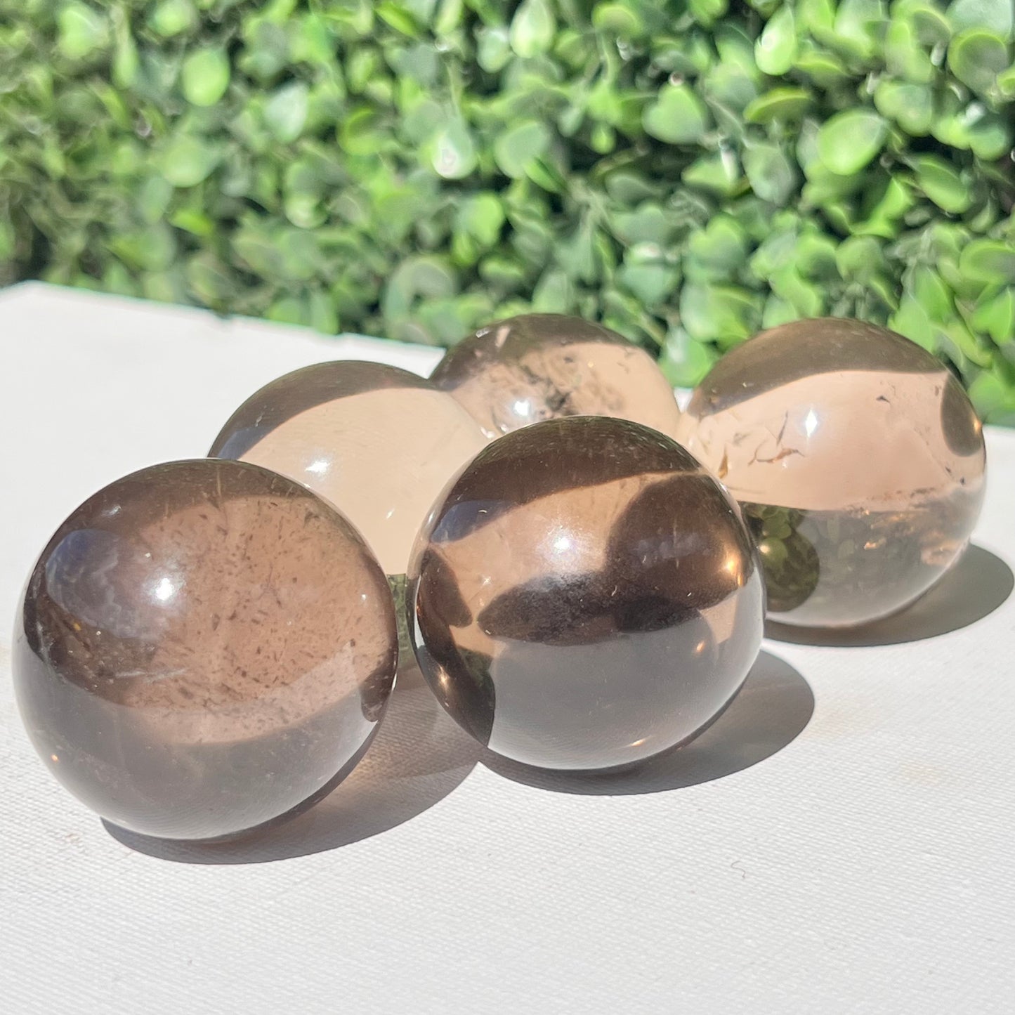 Smokey Quartz Sphere’s