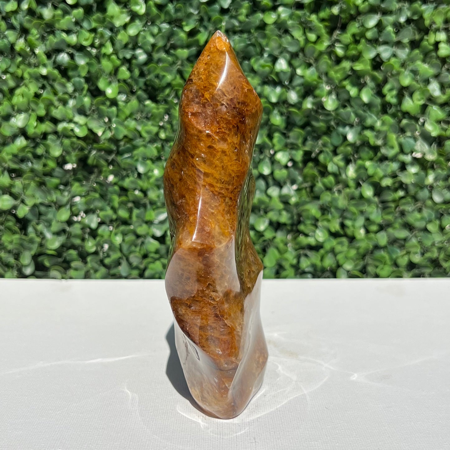 Golden Healer Quartz Flame