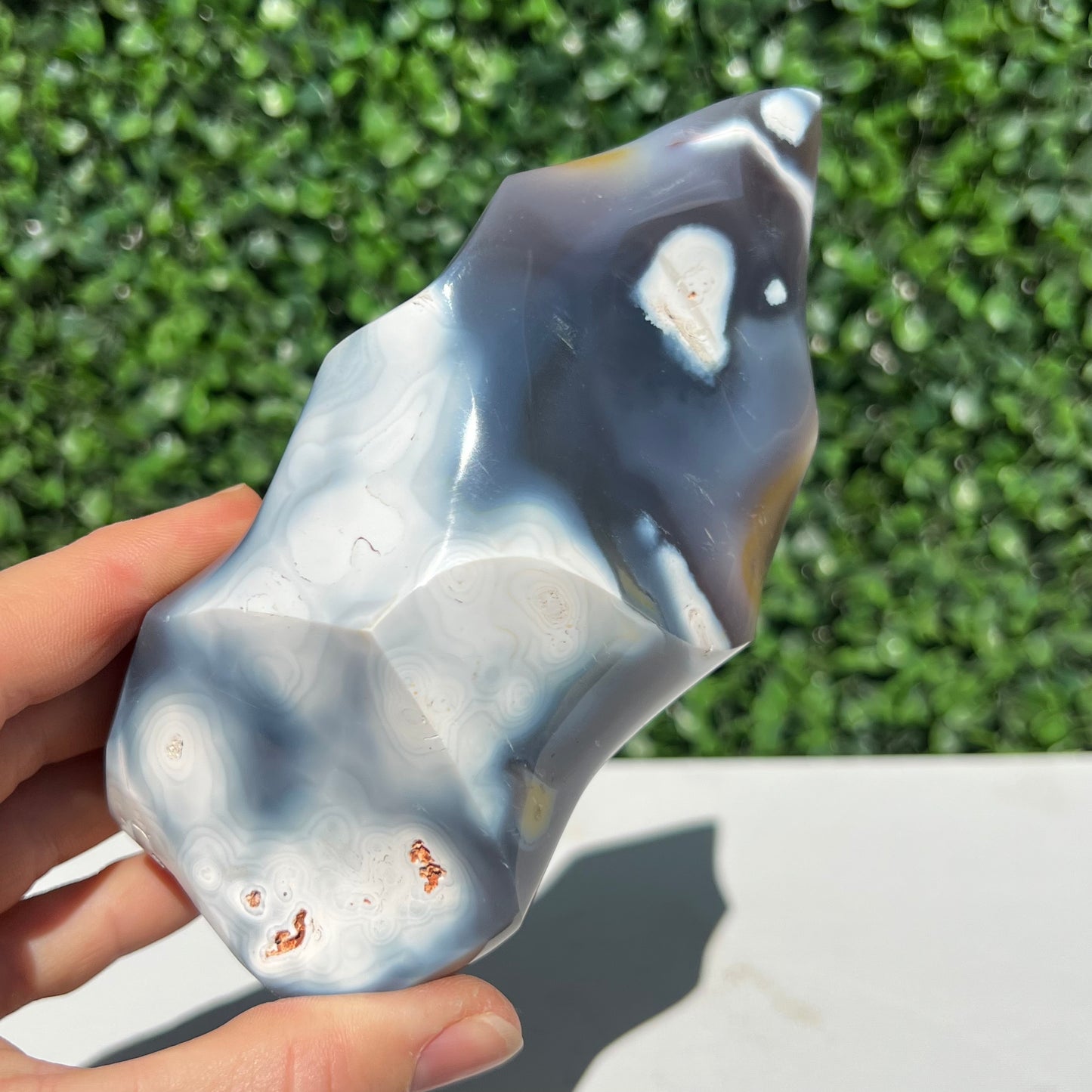 Orca Agate Flame
