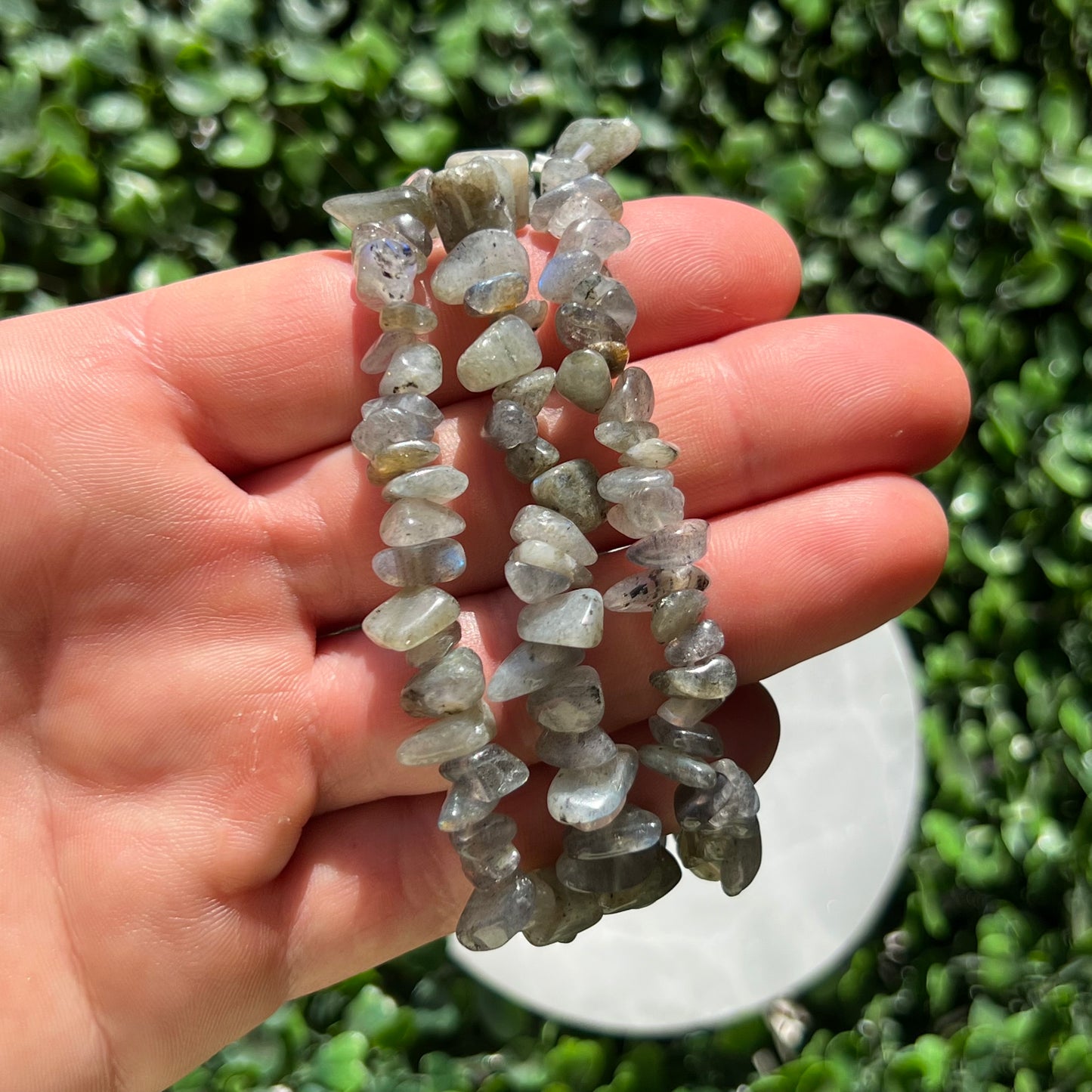 Labradorite Chip Bracelet’s