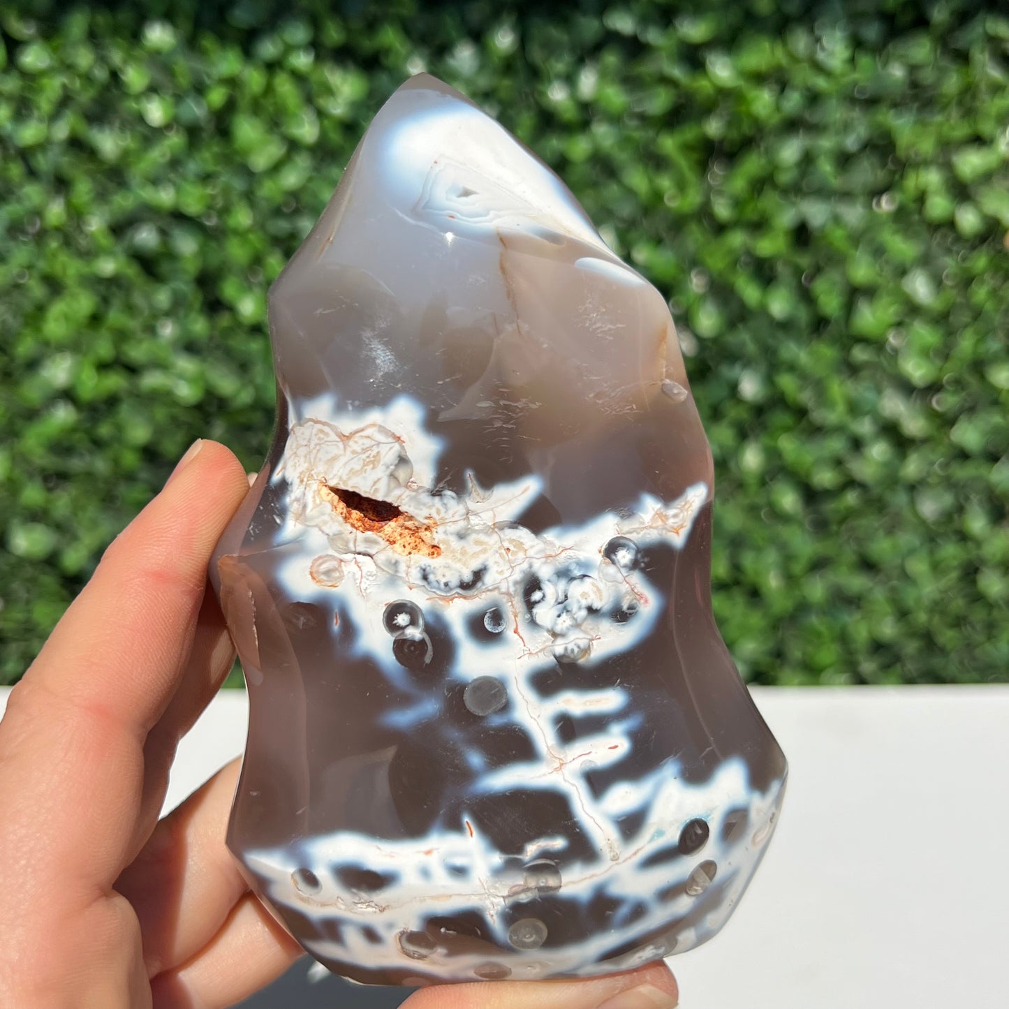 Orca Agate Flame
