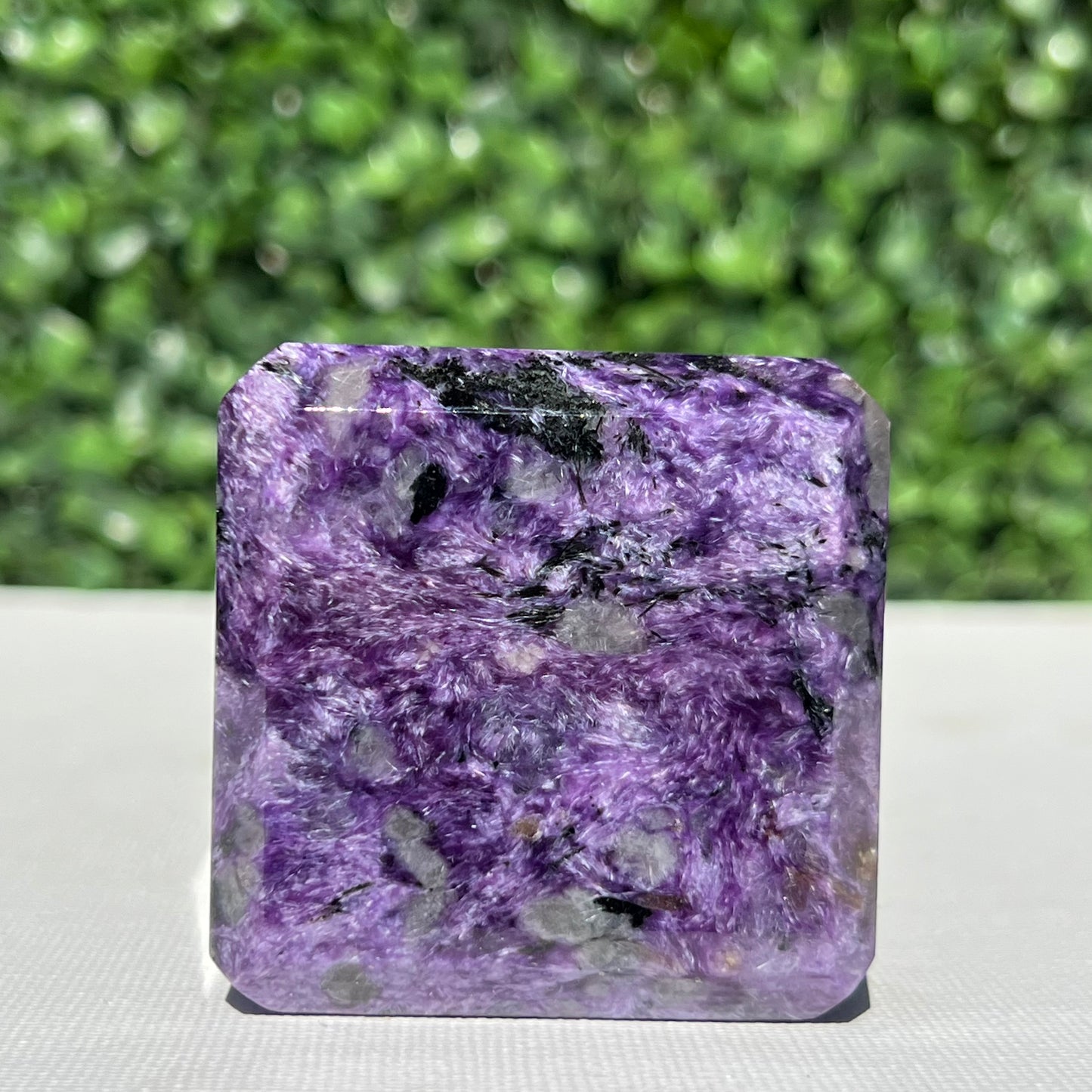 Charoite Cube