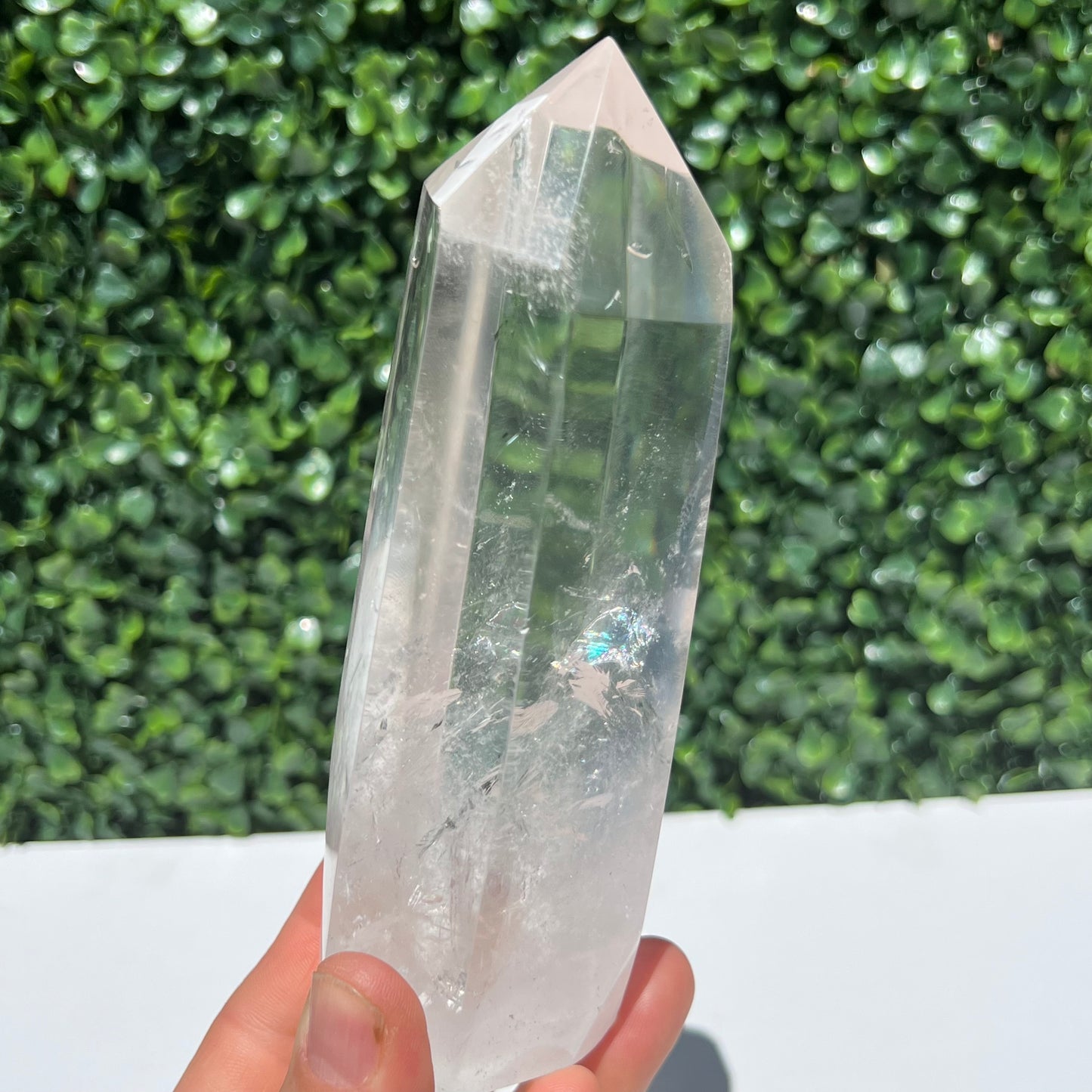 Clear Quartz Tower