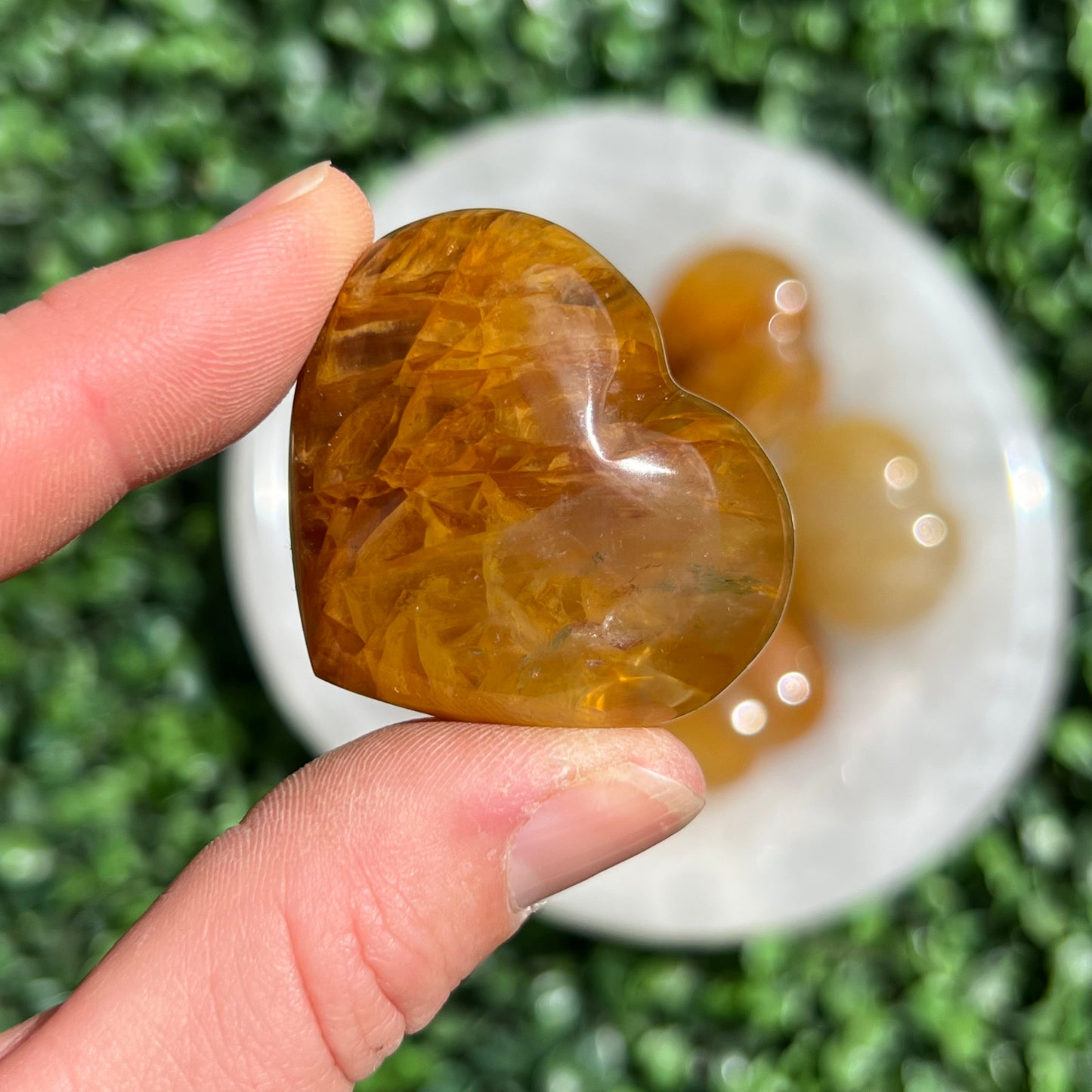 Golden Healer Quartz Heart’s