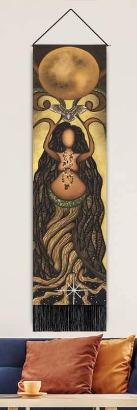 Wall Tapestry Earth Goddess