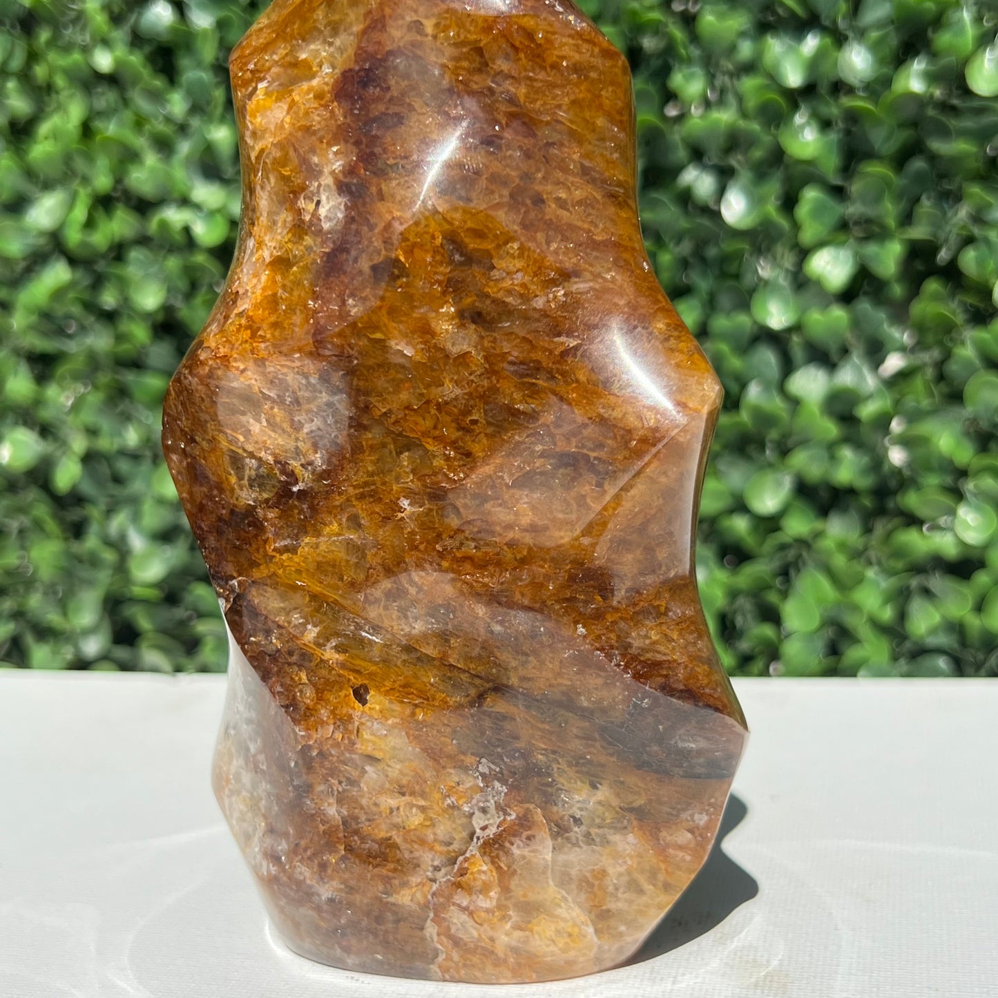 Golden Healer Quartz Flame