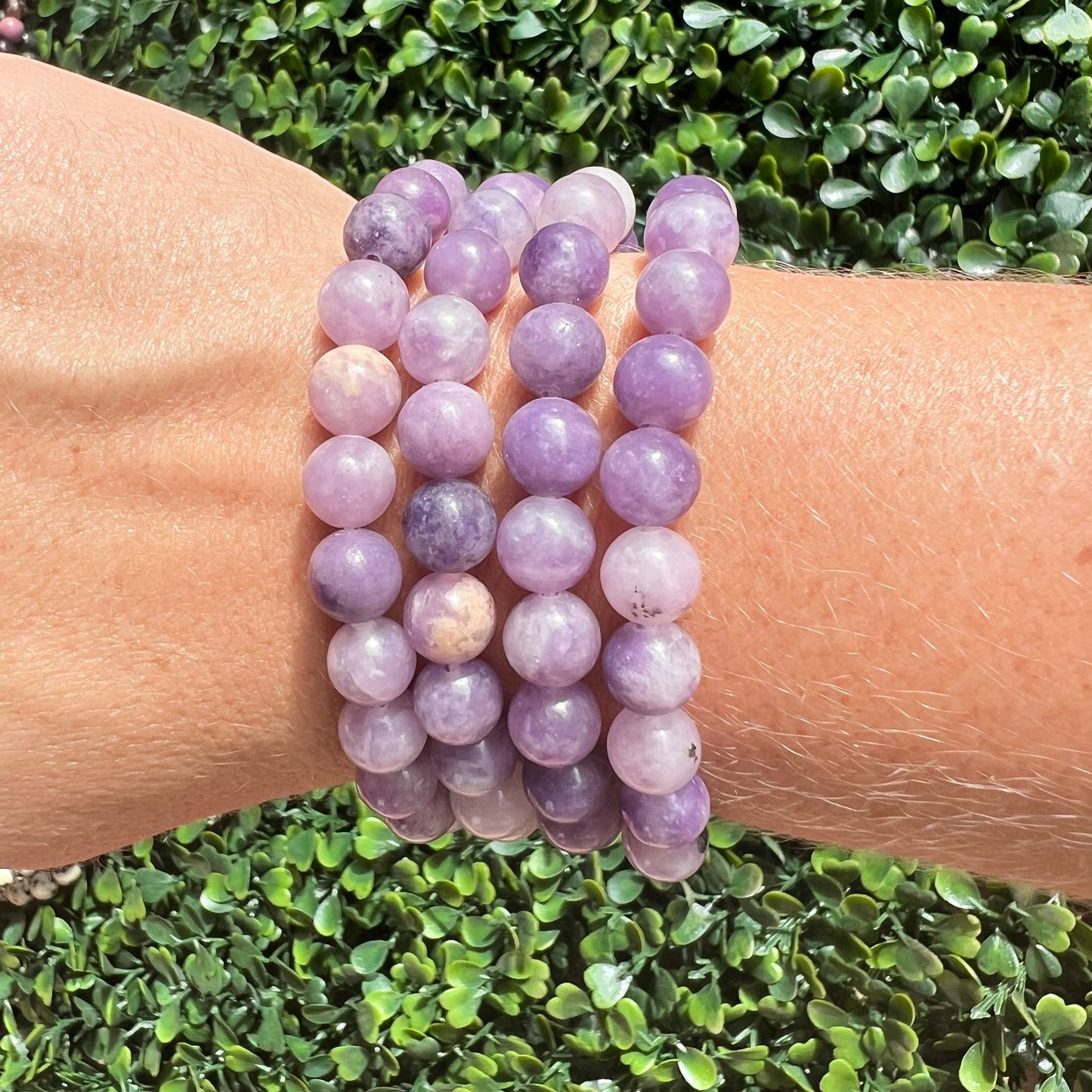 Lepidolite Bracelet - 8mm