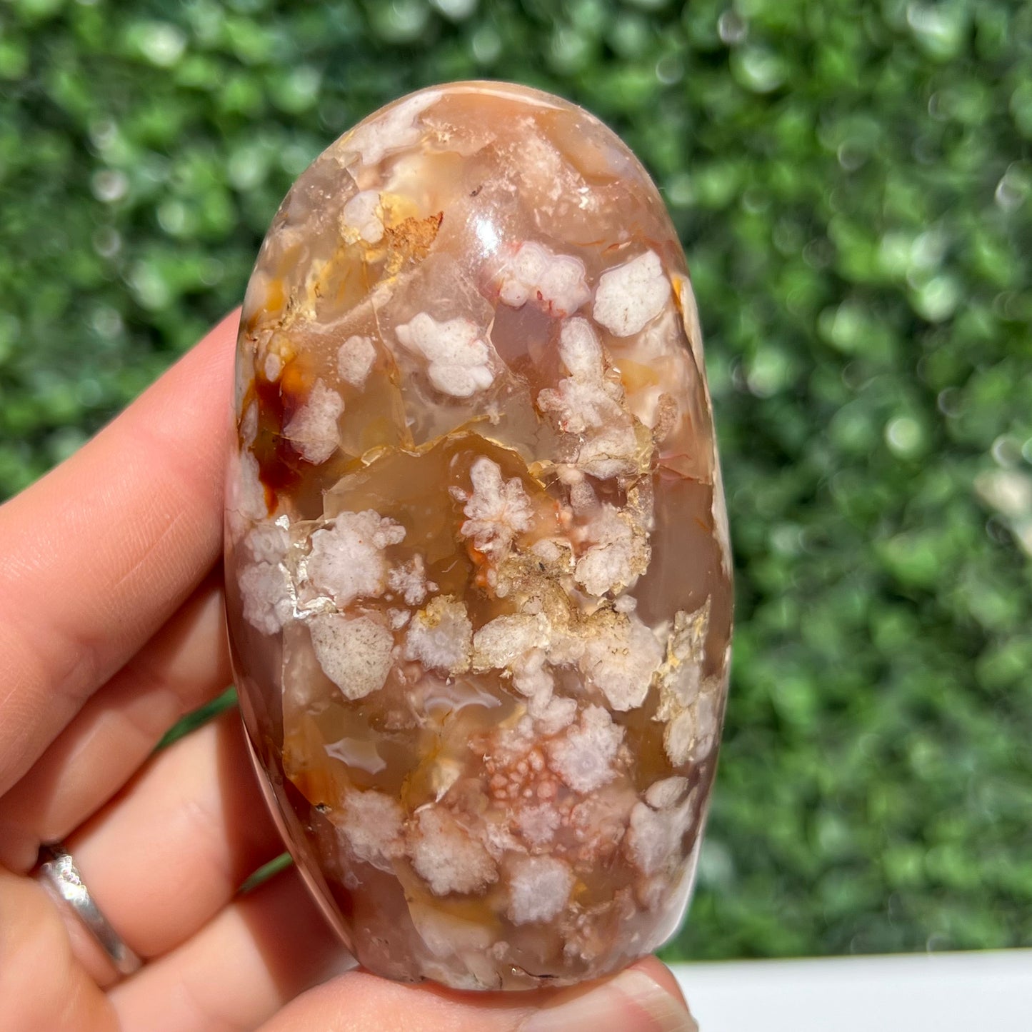 Flower Agate Free Form
