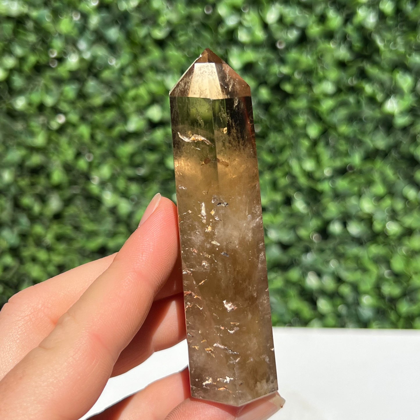 100% Natural Citrine Tower