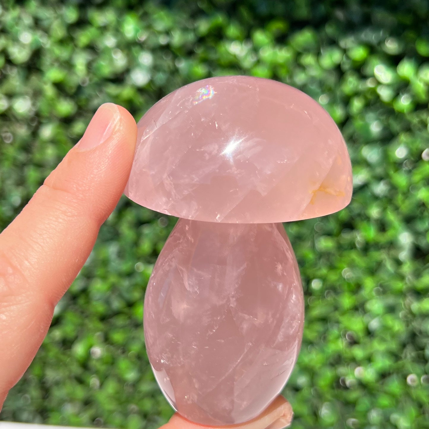Rose Quartz Mushroom