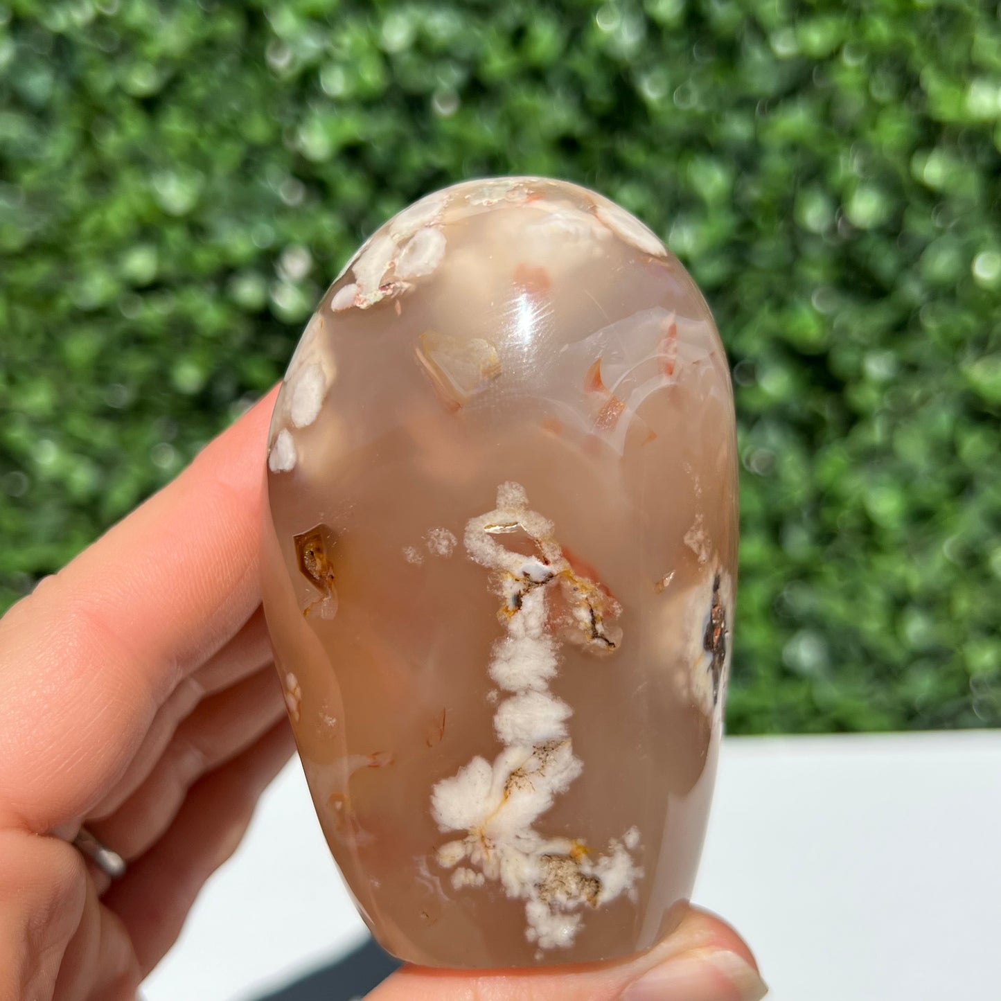 Flower Agate Free Form