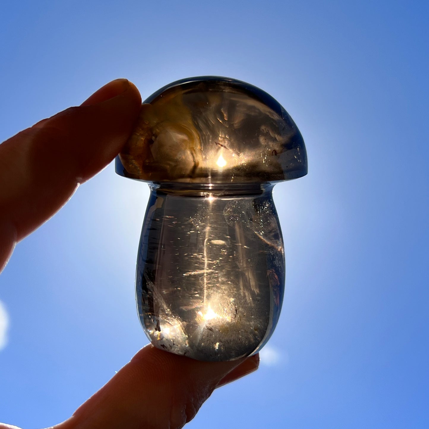 Smokey Quartz Mushroom