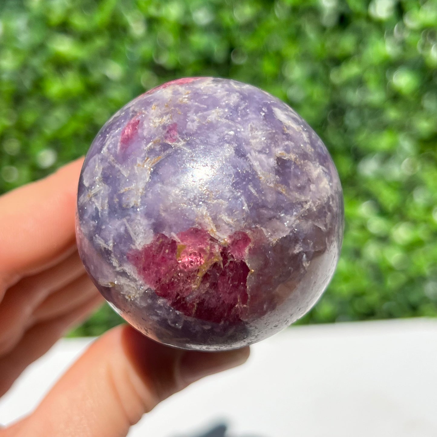 Lepidolite Mushroom
