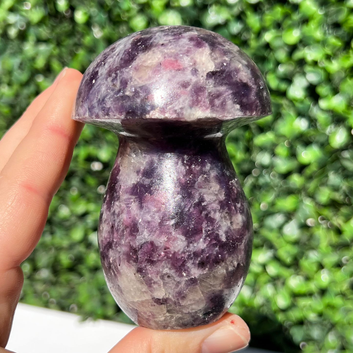 Lepidolite Mushroom
