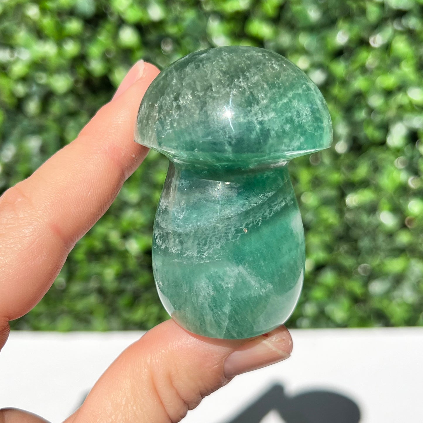 Fluorite Mushroom