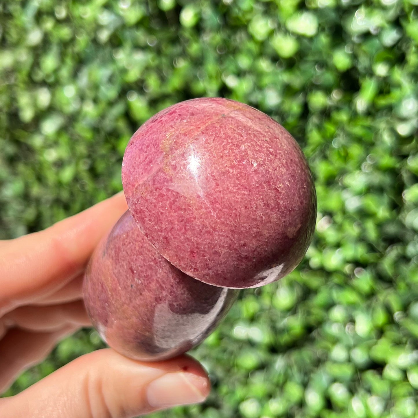 Rhodonite Mushroom