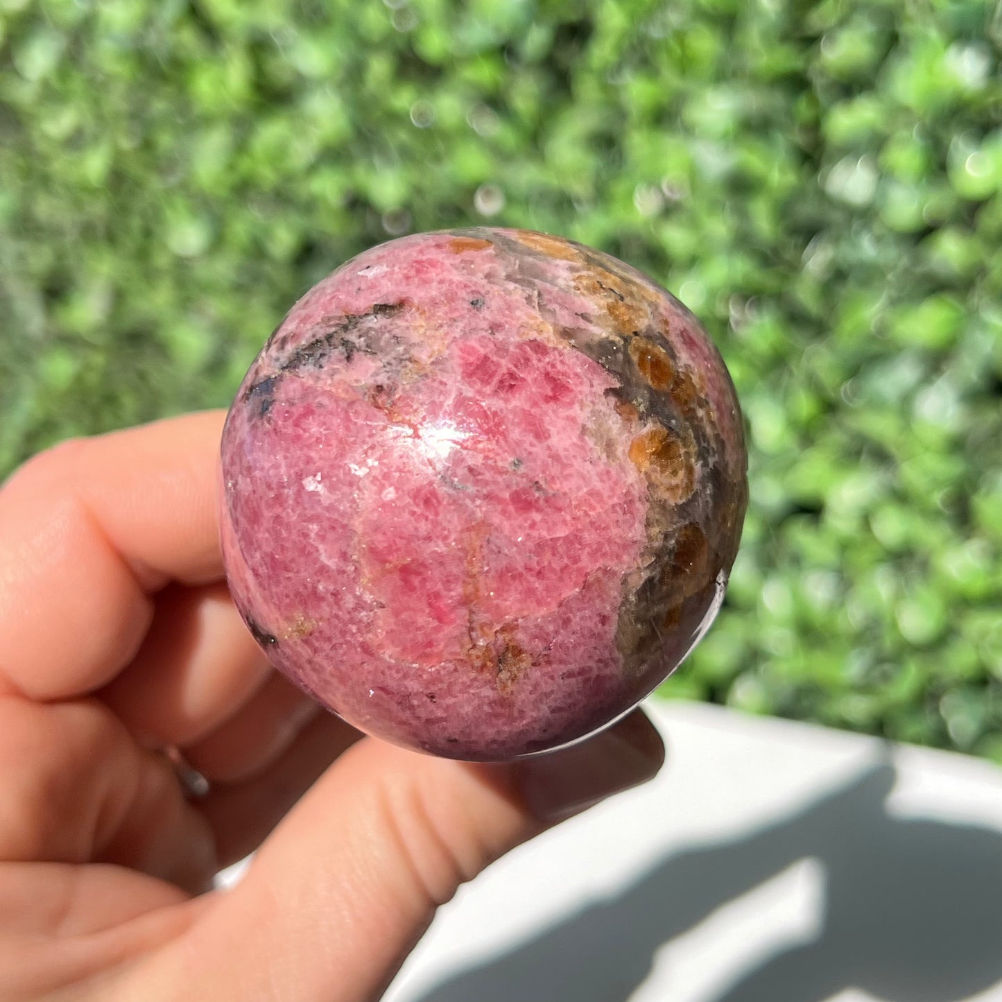 Rhodonite Mushroom
