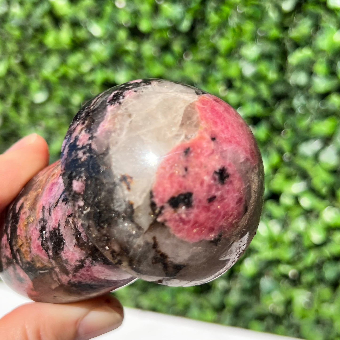 Rhodonite Mushroom