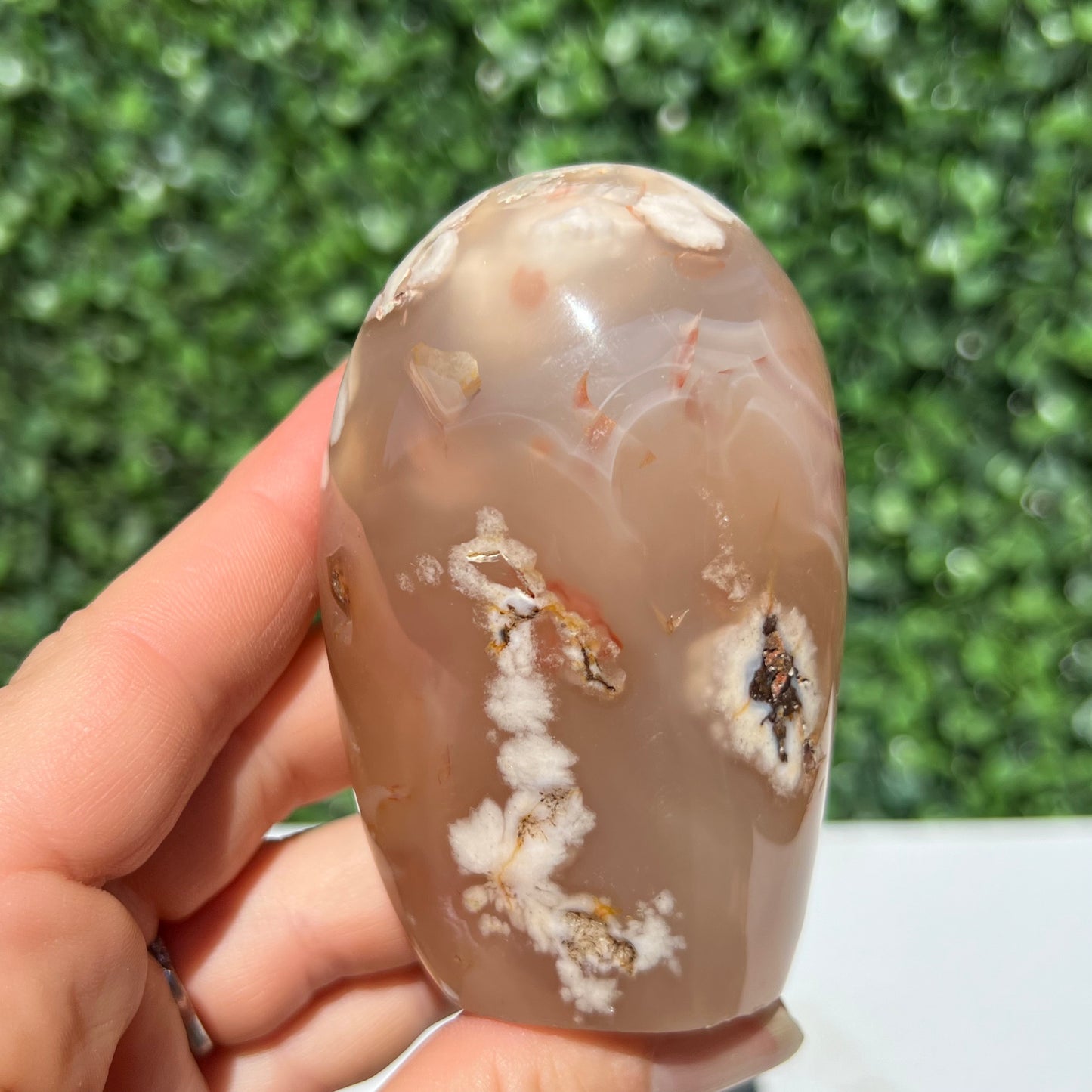 Flower Agate Free Form