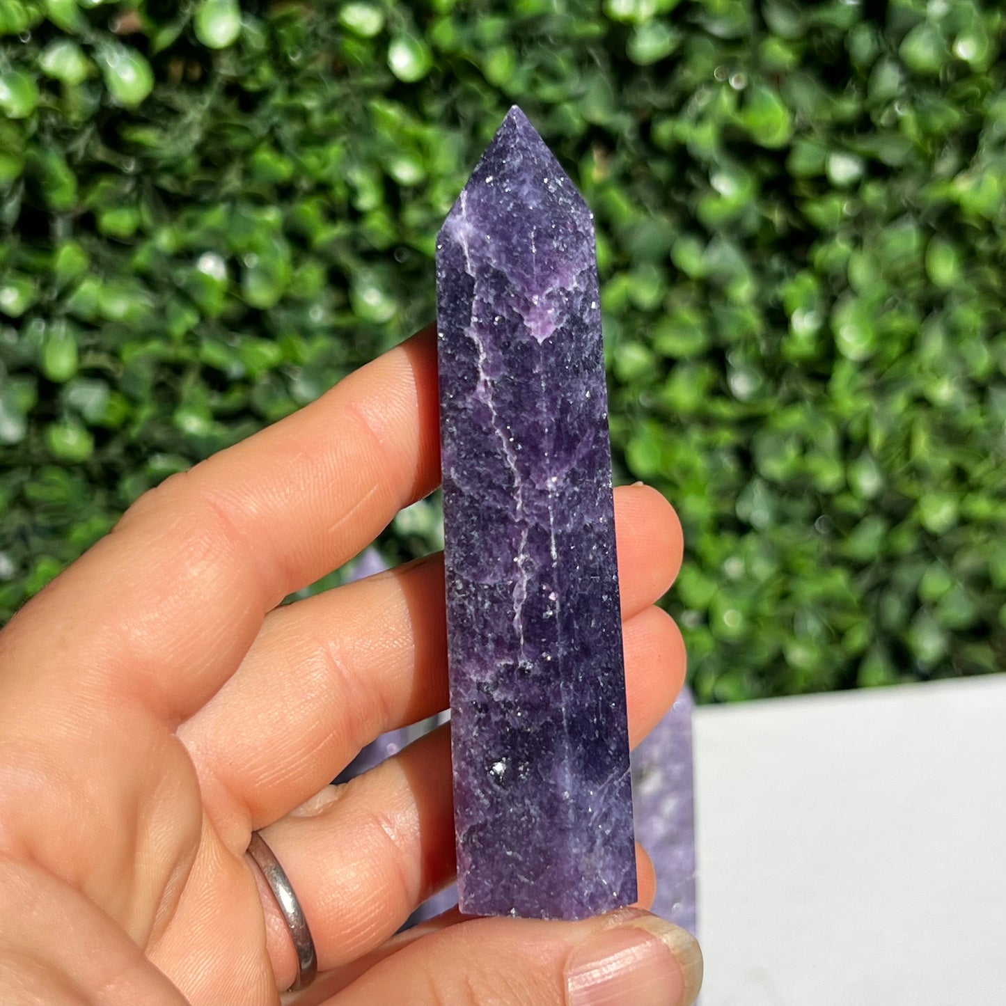 Lepidolite Point’s