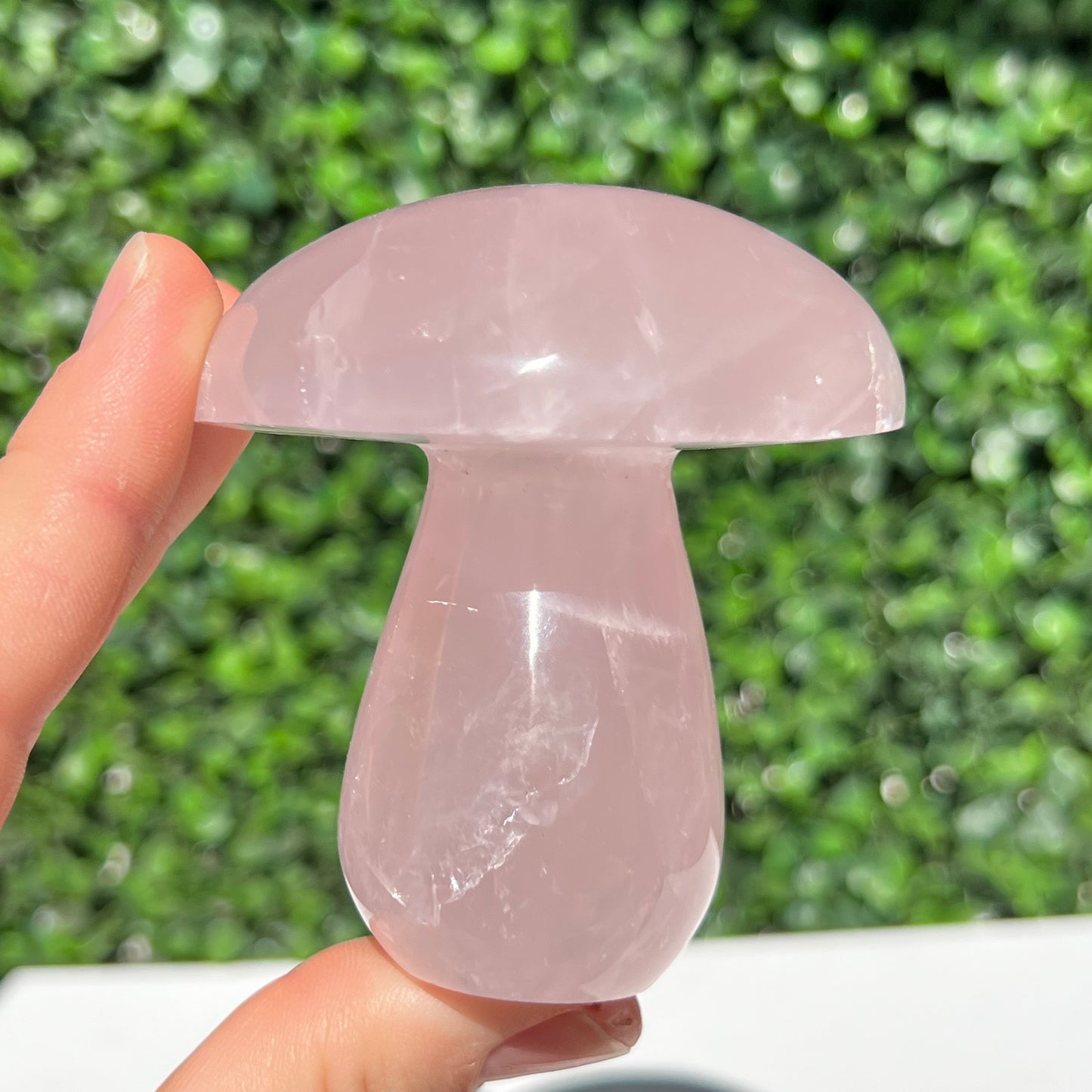 Rose Quartz Mushroom