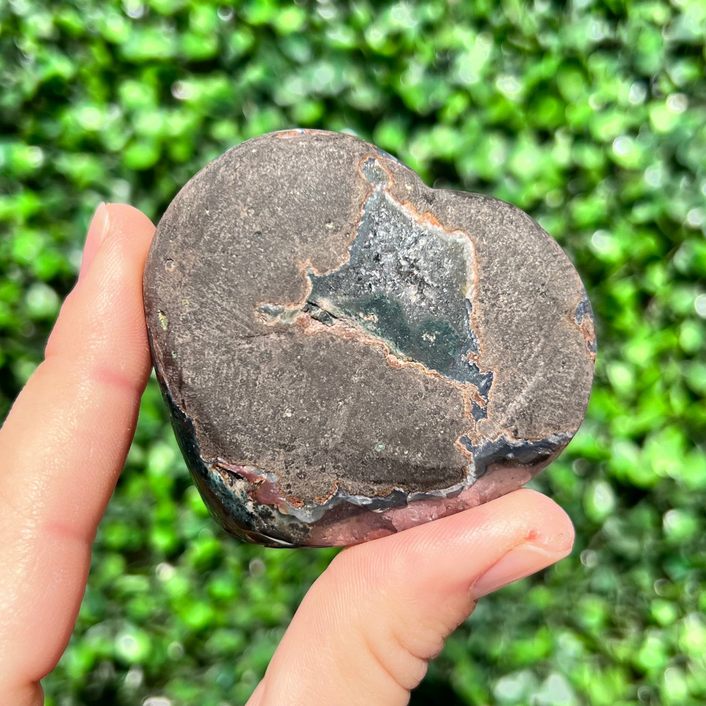 High Grade Amethyst Druzy Heart
