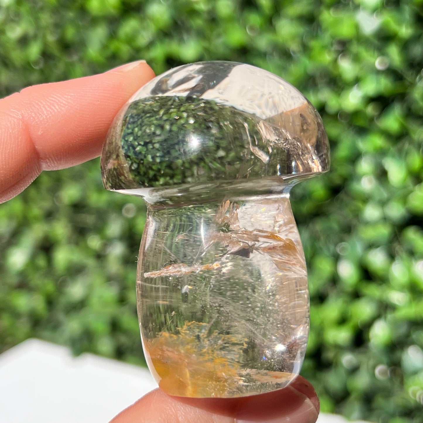Clear Quartz Mushroom