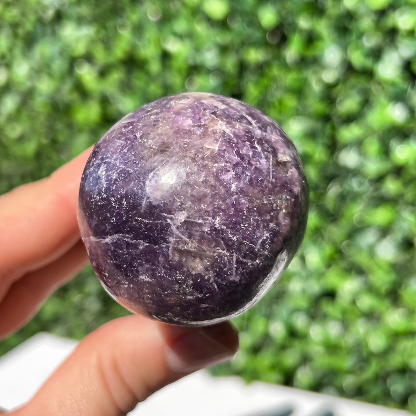 Lepidolite Mushroom