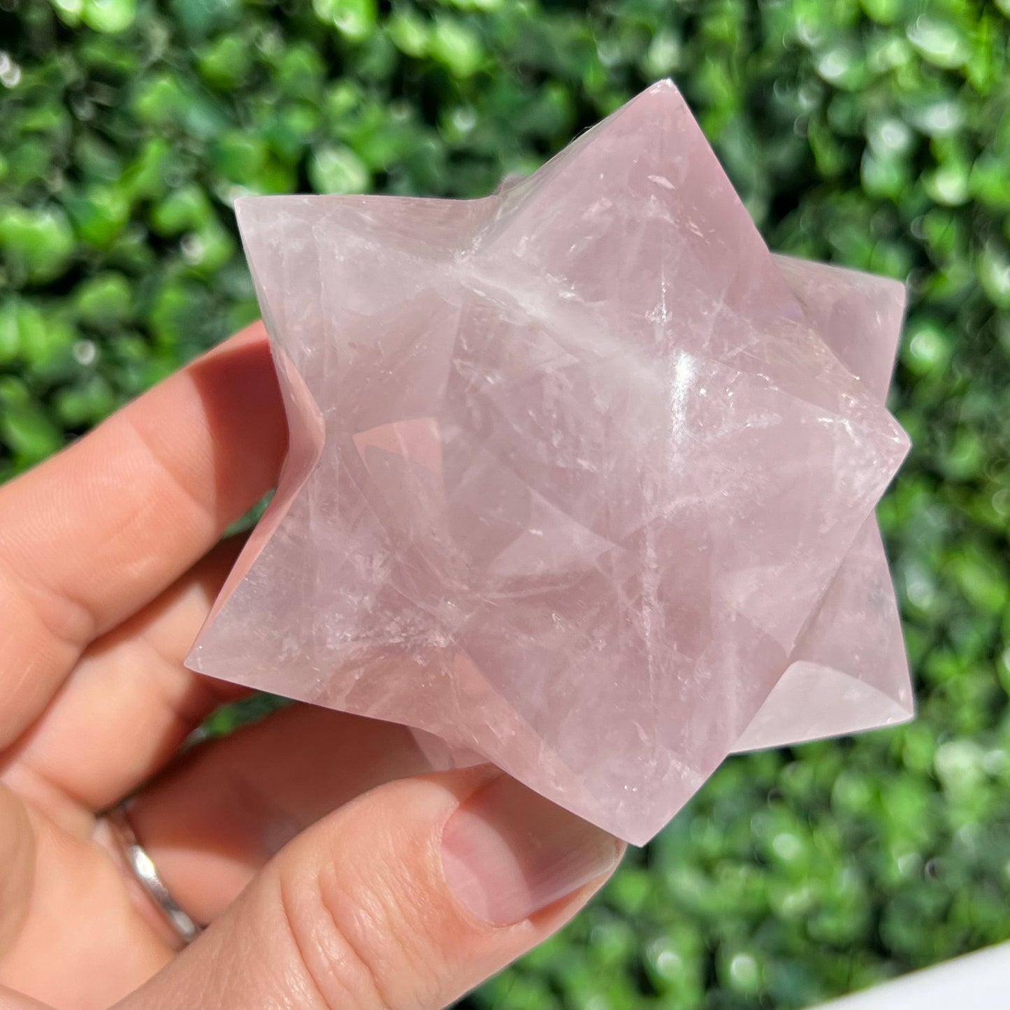 Rose Quartz Star