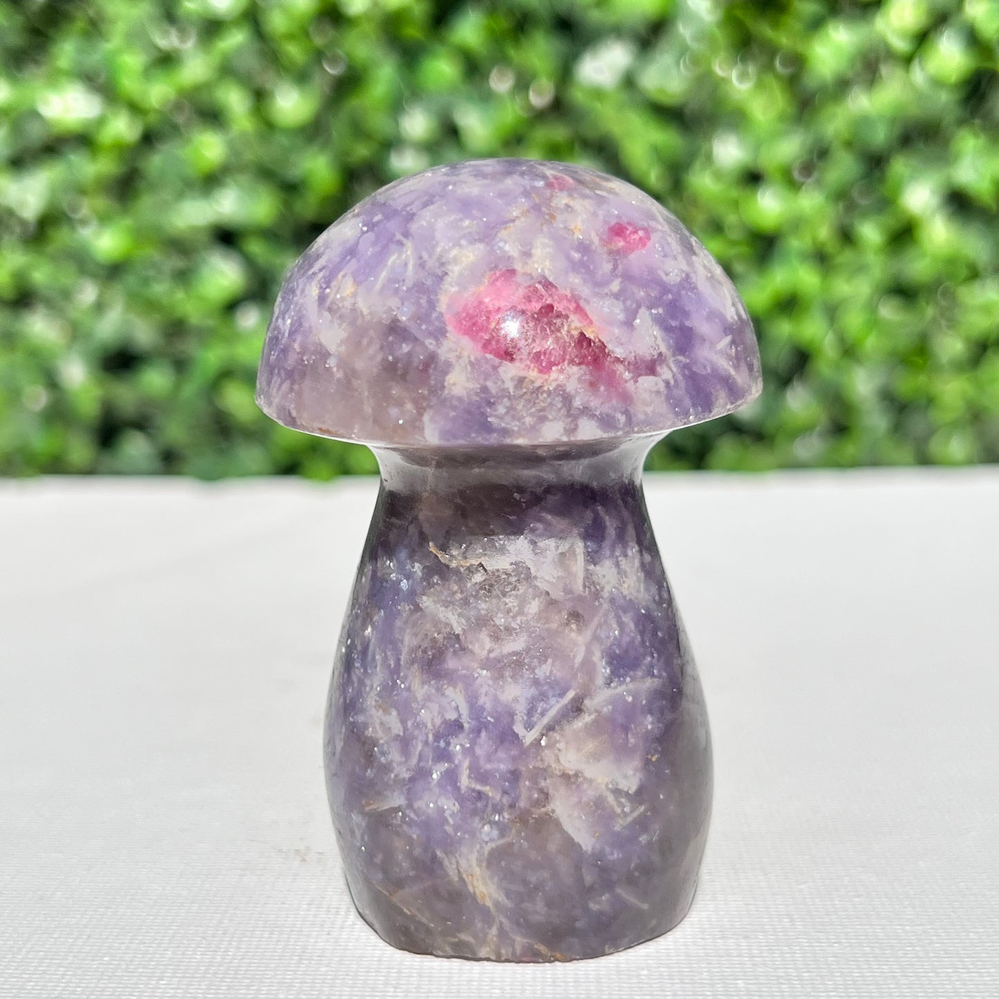 Lepidolite Mushroom