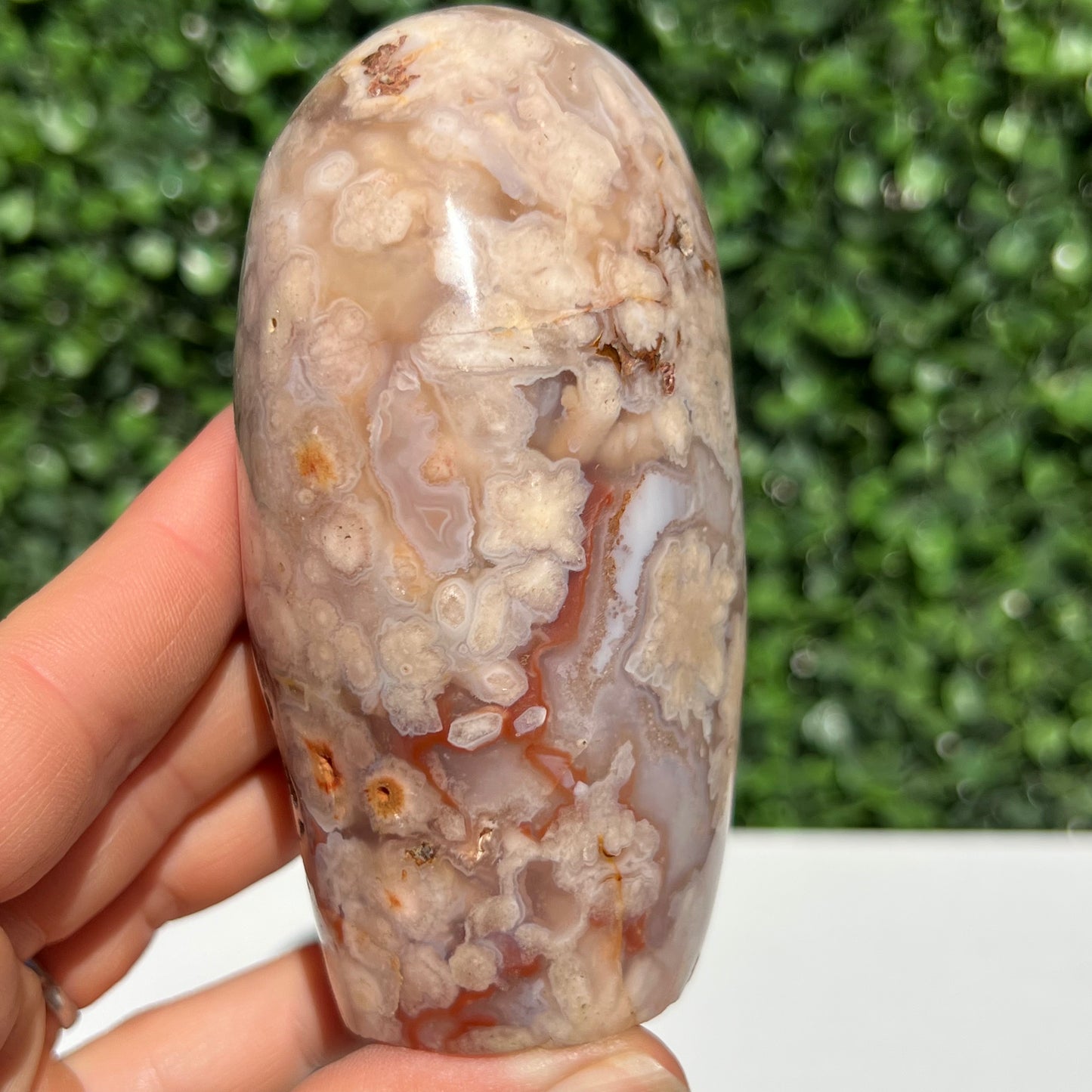 Flower Agate Free Form