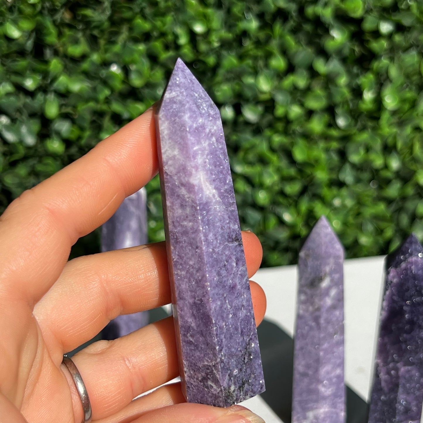 Lepidolite Point’s