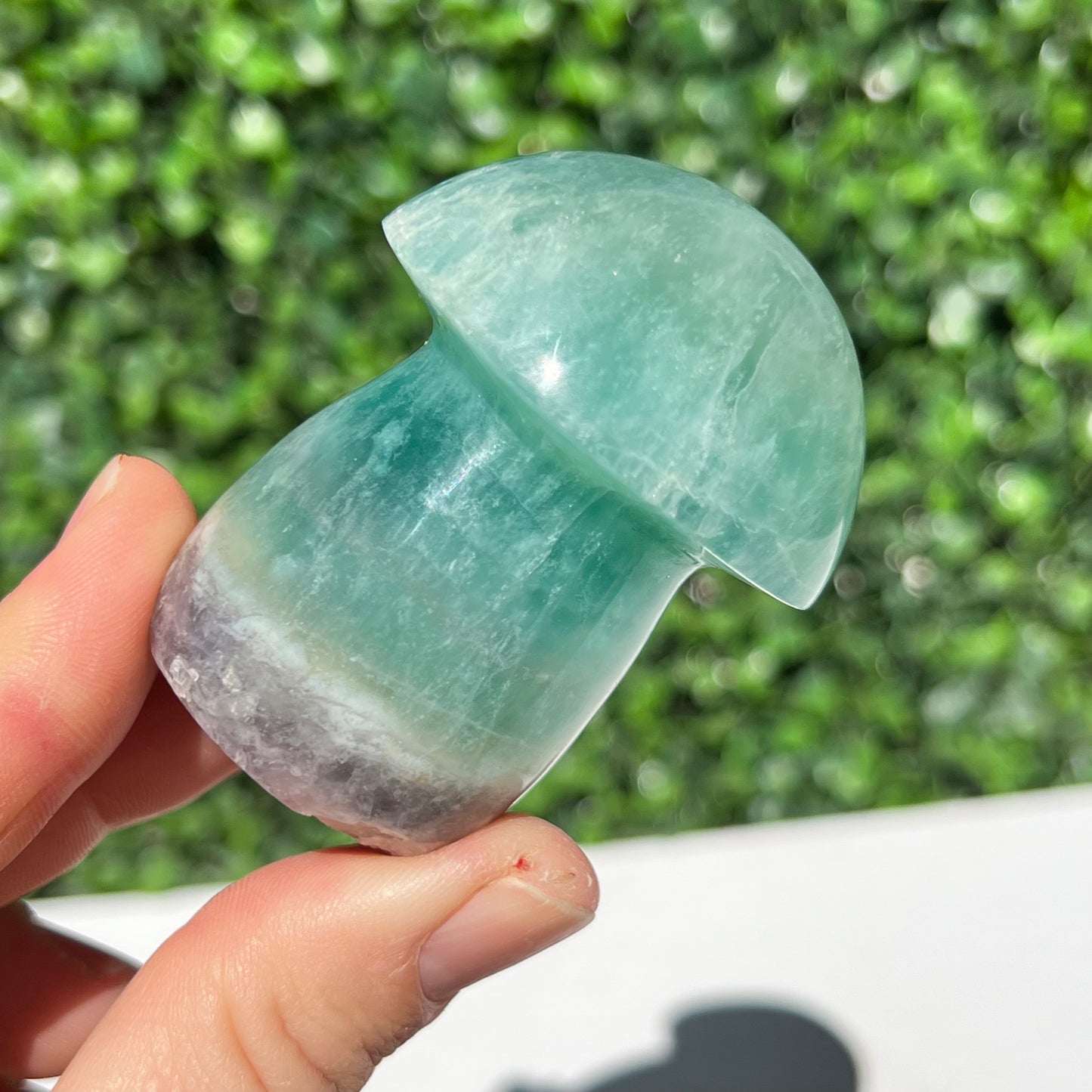 Fluorite Mushroom