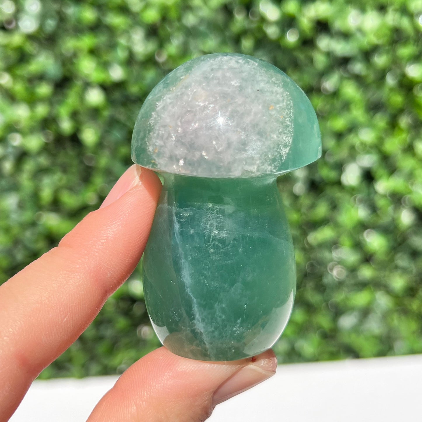 Fluorite Mushroom