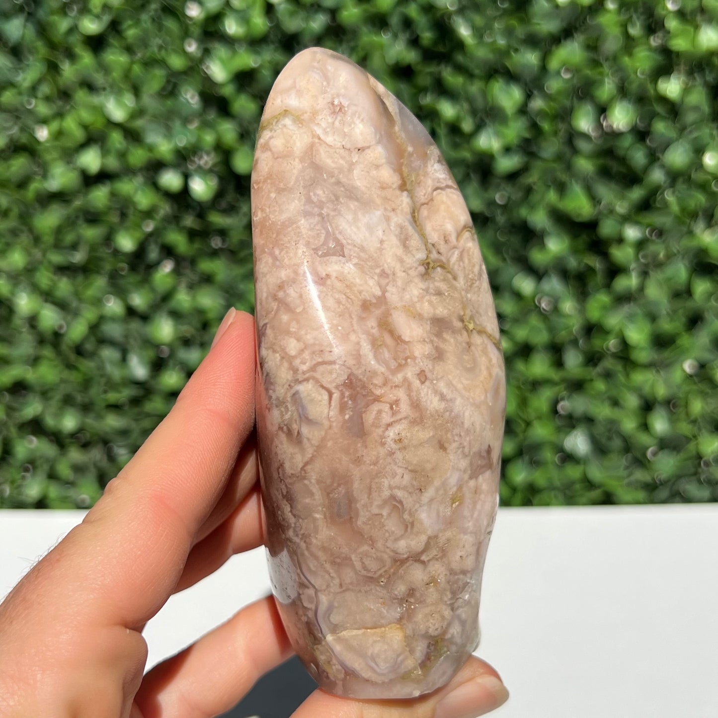 Flower Agate Free Form