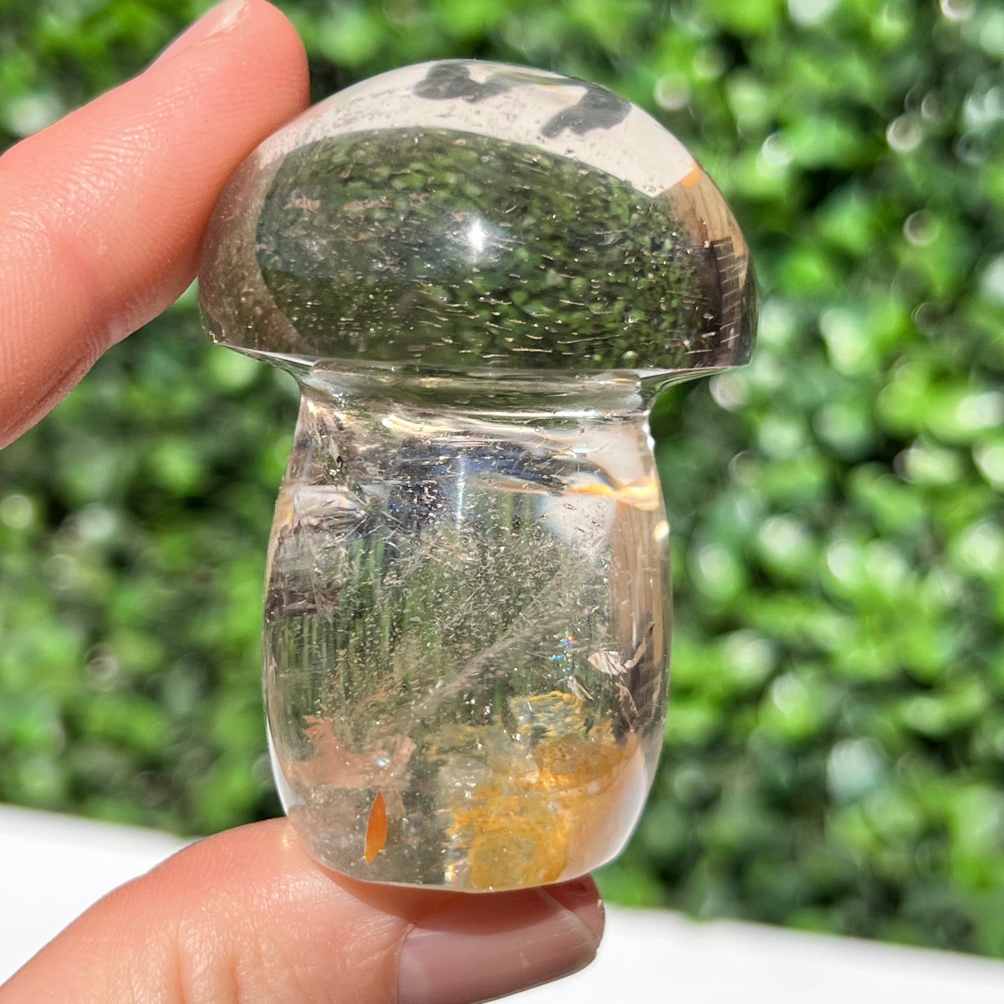 Clear Quartz Mushroom