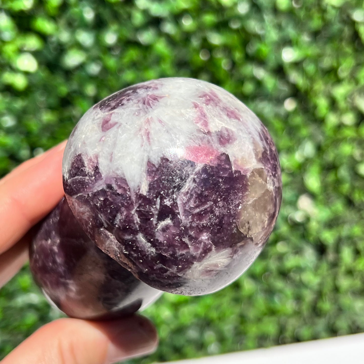 Lepidolite Mushroom