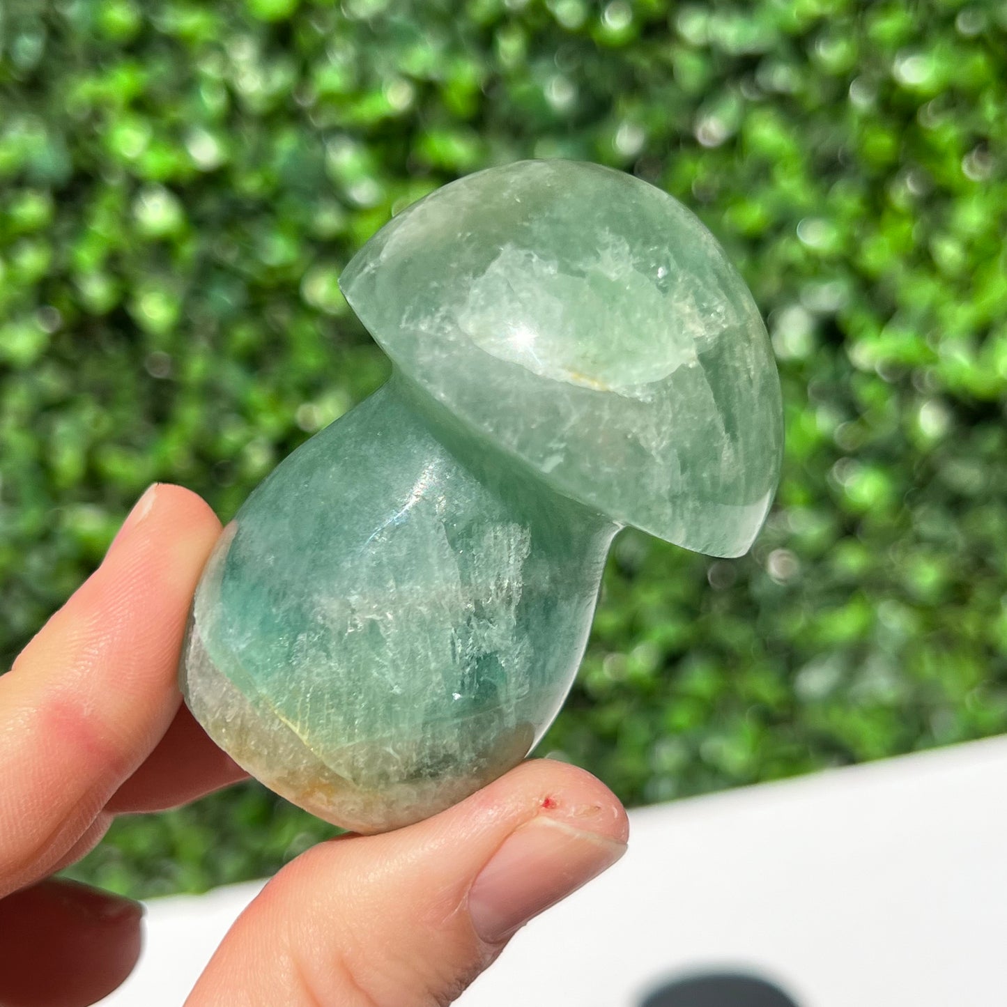Fluorite Mushroom