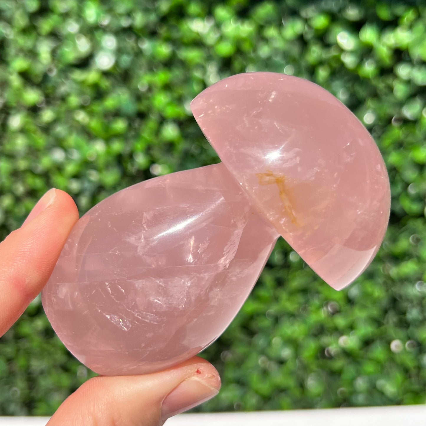 Rose Quartz Mushroom