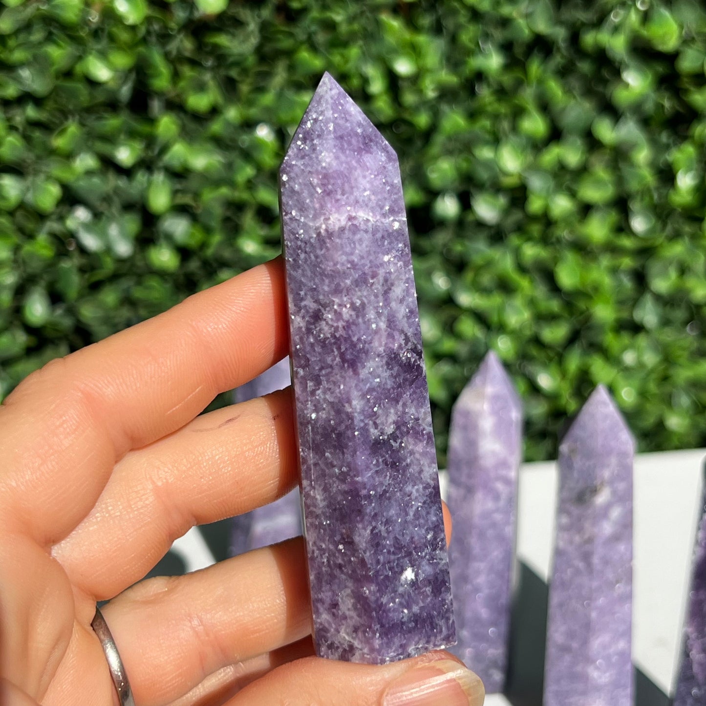 Lepidolite Point’s