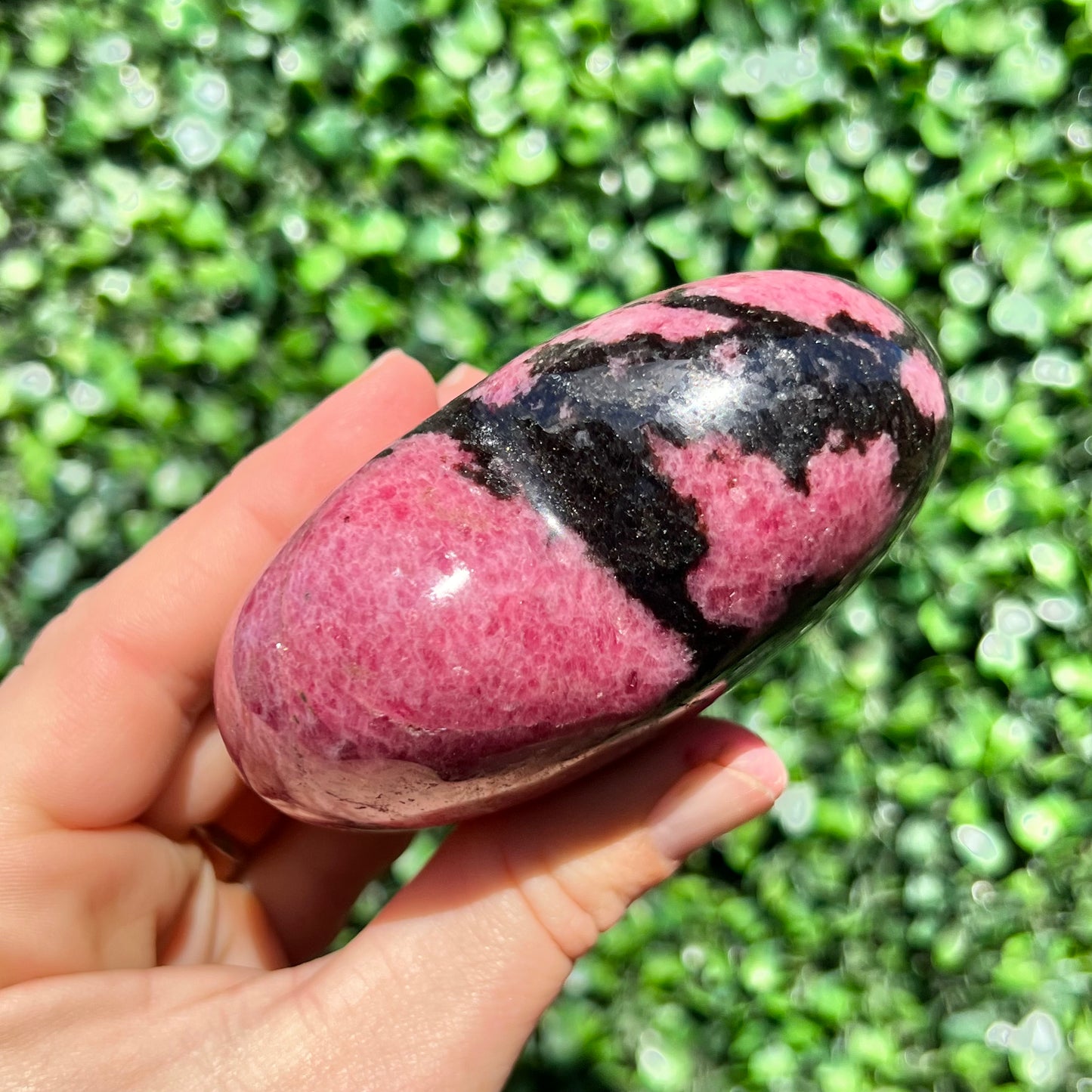 Rhodonite Heart