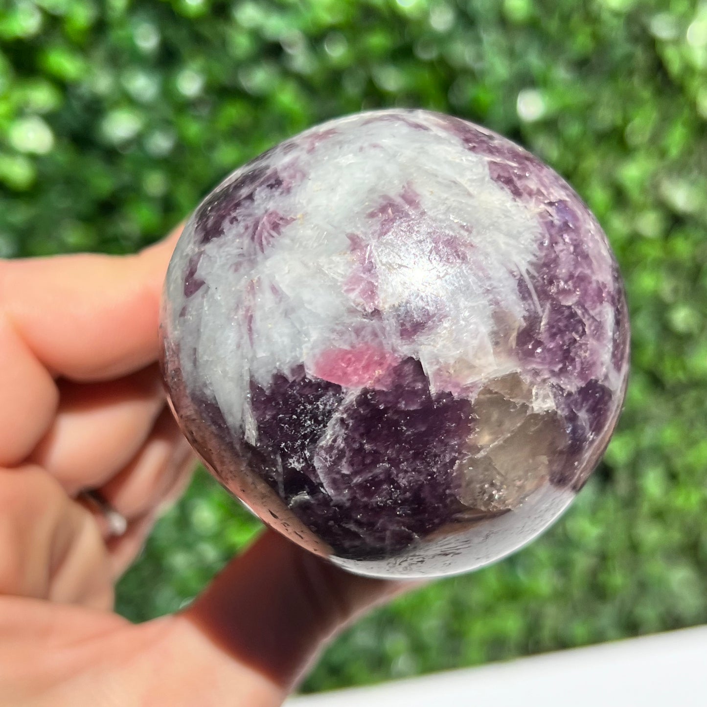Lepidolite Mushroom