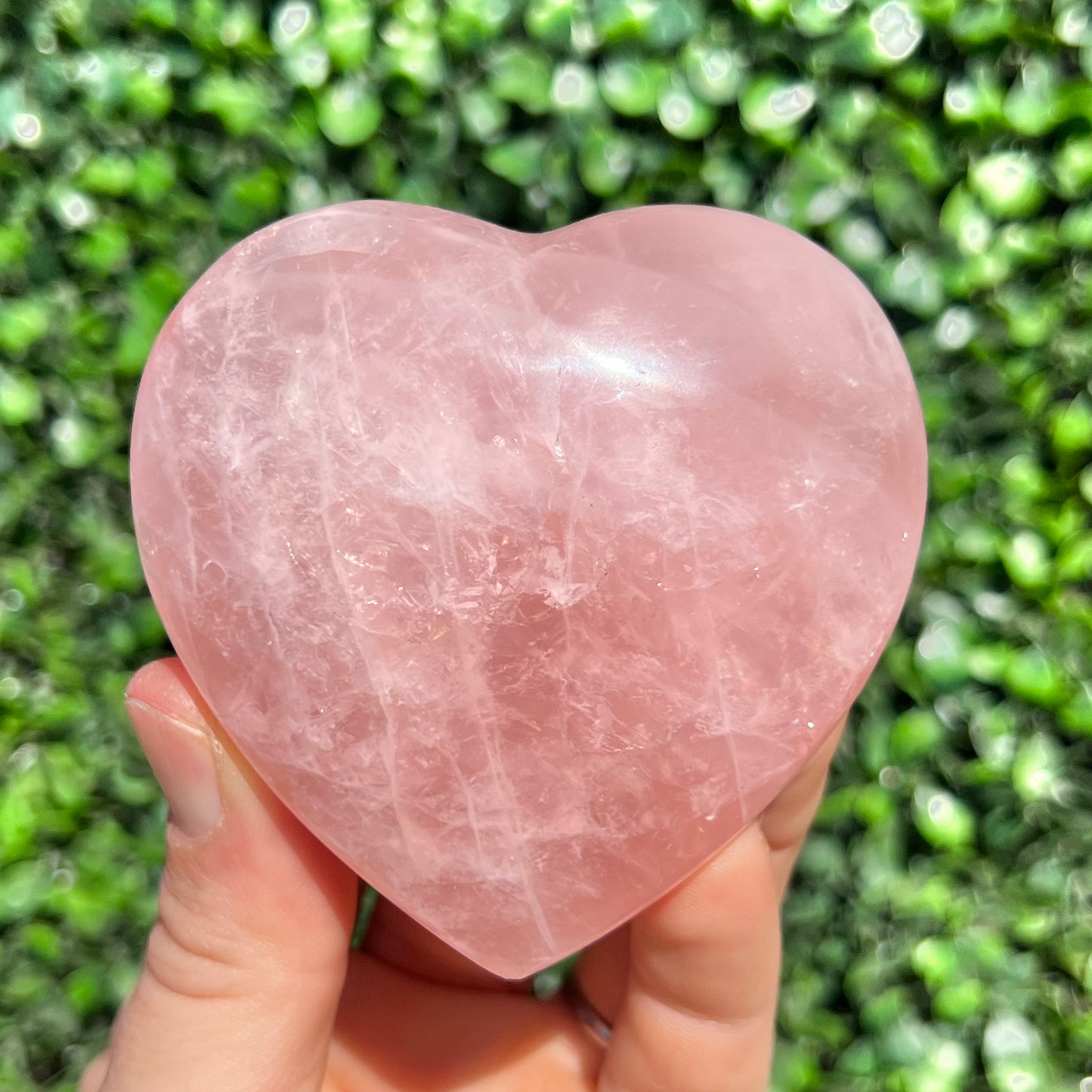 Rose Quartz Heart
