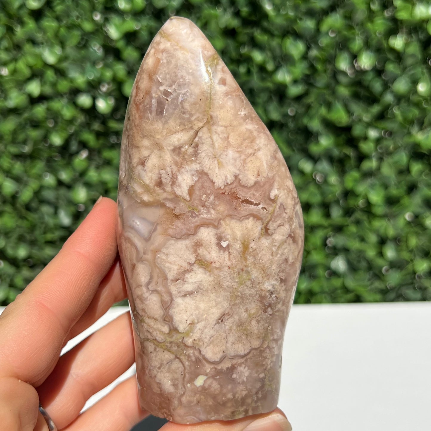 Flower Agate Free Form